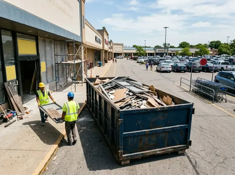 retail-store-renovation-debris-003 — frequently asked questions, Roll-off Dumpster Rentals in Tonganoxie, KS